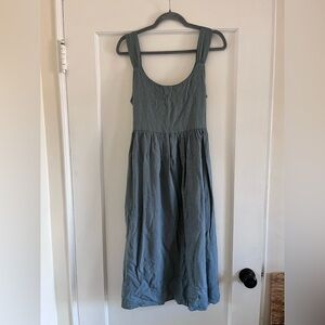Little Cottonwood - Blue Cotton Dress - size Medium